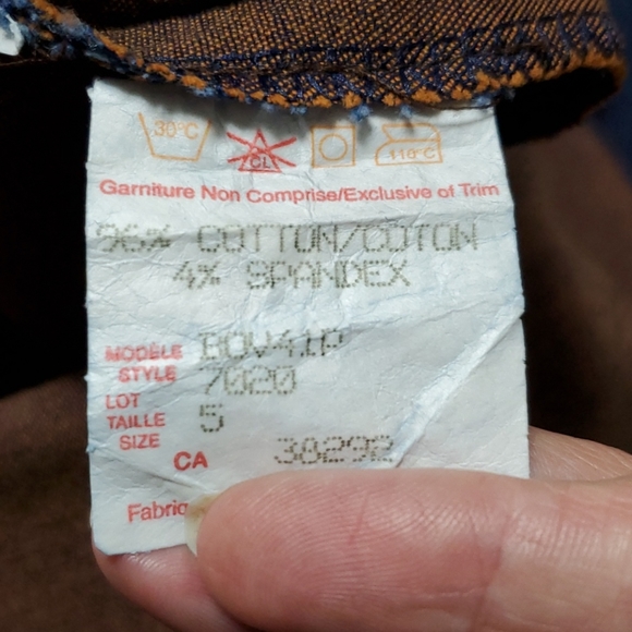 2/$40 BNWOT Stretch jean pencil skirt - Picture 7 of 8